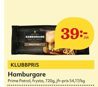 Hemköp Hamburgare erbjuda