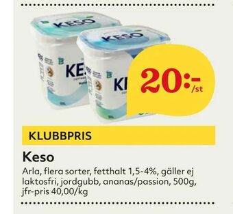 Hemköp Keso erbjuda