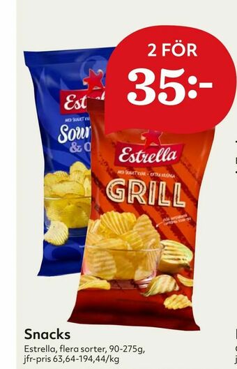 Hemköp Snacks erbjuda