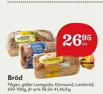 Hemköp Bröd erbjuda
