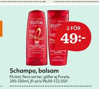 Hemköp Schampo, balsam erbjuda
