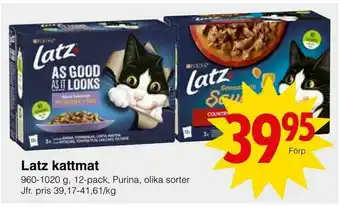 Latz kattmat