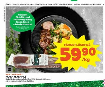 Coop Extra Färsk fläskfilé erbjuda