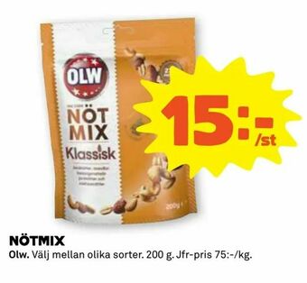 Stora Coop Nötmix erbjuda