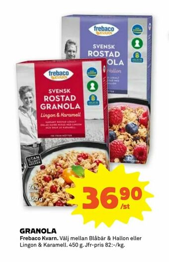 Stora Coop Granola erbjuda