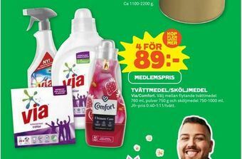 Stora Coop Tvättmedel/sköljmedel erbjuda