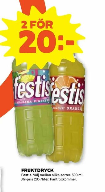 Stora Coop Fruktdryck erbjuda