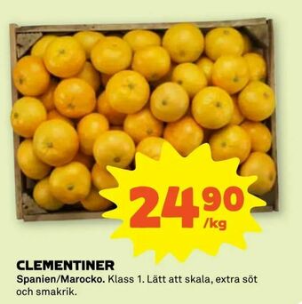Stora Coop Clementiner erbjuda