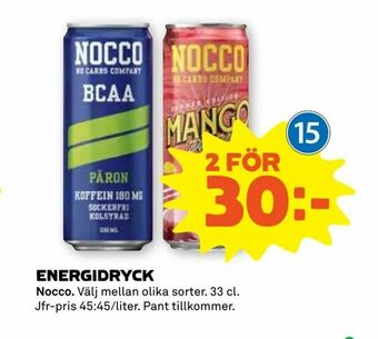 Stora Coop Energidryck erbjuda