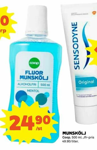 Coop Munskölj erbjuda