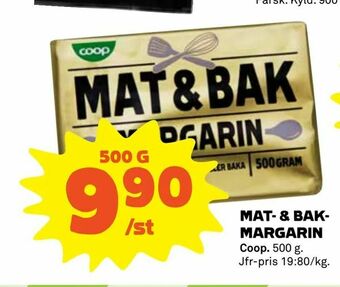 Mat- & bakmargarin