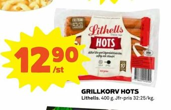 Coop Grillkorv hots erbjuda