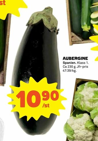 Coop Aubergine erbjuda