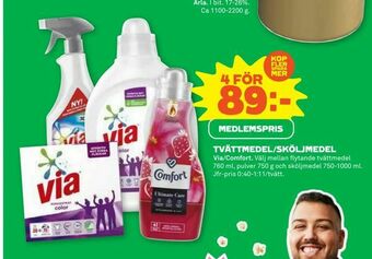 Stora Coop Tvättmedel/sköljmedel erbjuda