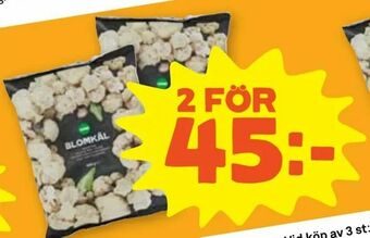 Stora Coop Blomkål erbjuda