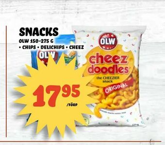 Nelins snacks erbjuda