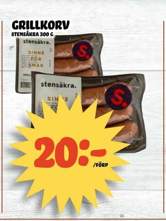 Nelins Grillkorv erbjuda