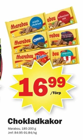 Pekås Chokladkakor erbjuda