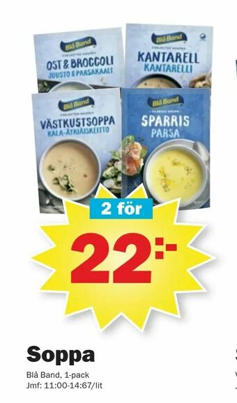 Pekås Soppa erbjuda