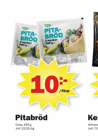 Pekås Pitabröd erbjuda