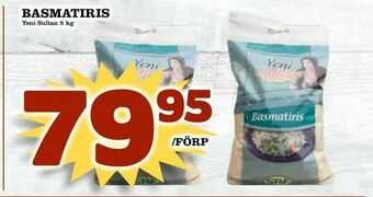 Prisma Mat Basmatiris erbjuda