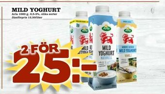 Prisma Mat Mild yoghurt erbjuda
