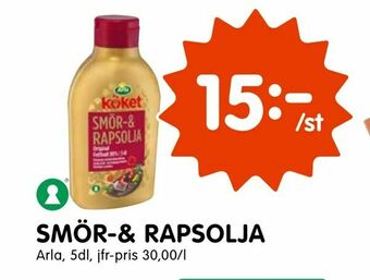 Tempo Smör-& rapsolja erbjuda