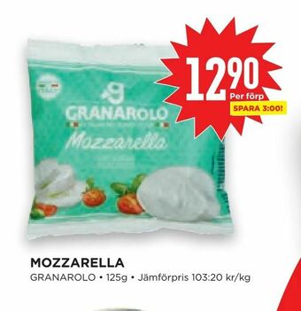 Willys Hemma Mozzarella erbjuda