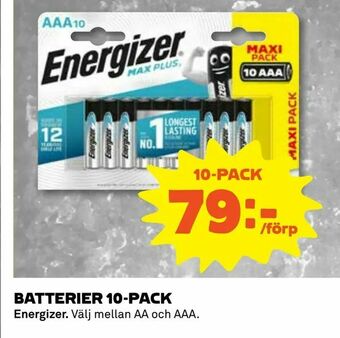 Coop Batterier 10-pack erbjuda