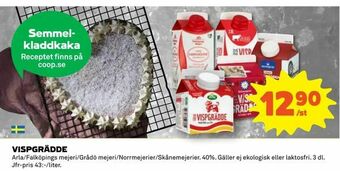 Coop Vispgrädde erbjuda