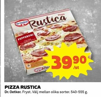 Coop Pizza rustica erbjuda