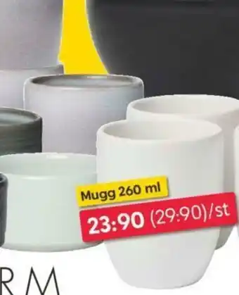 Rusta Elsaform Mugg 260ml erbjuda