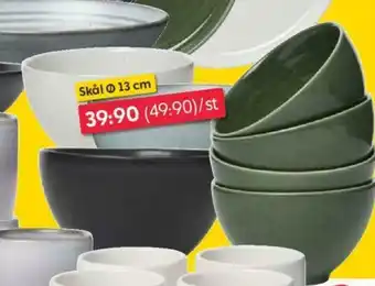 Rusta Elsaform Skål Ø 13 cm erbjuda