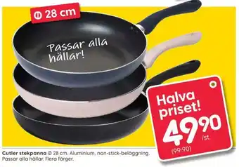 Rusta Cutler stekpanna Ø 28 cm erbjuda