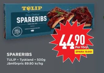 Willys Spareribs erbjuda