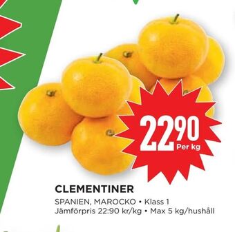 Willys Clementiner erbjuda