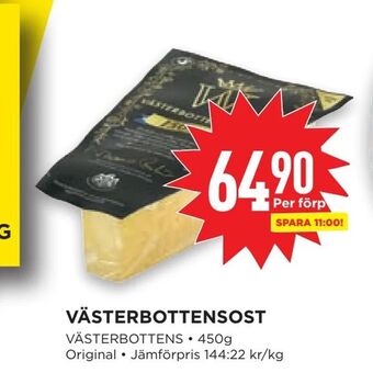Willys Västerbottensost erbjuda
