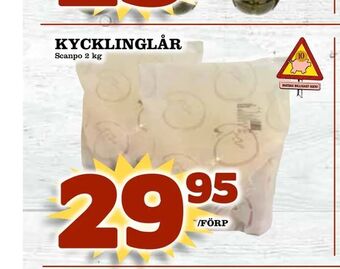 Matdax Kycklinglår erbjuda