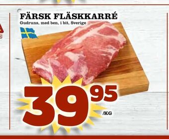 Matdax Färsk fläskkarré erbjuda