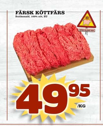 Matdax Färsk köttfärs erbjuda