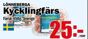 Matdax Kycklingfärs erbjuda