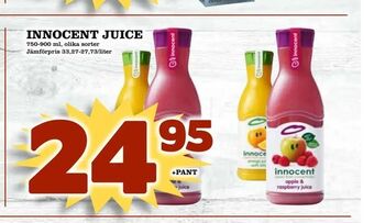 Matvärlden Tensta Innocent juice erbjuda