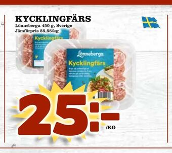 Matvärlden Tensta Kycklingfärs erbjuda