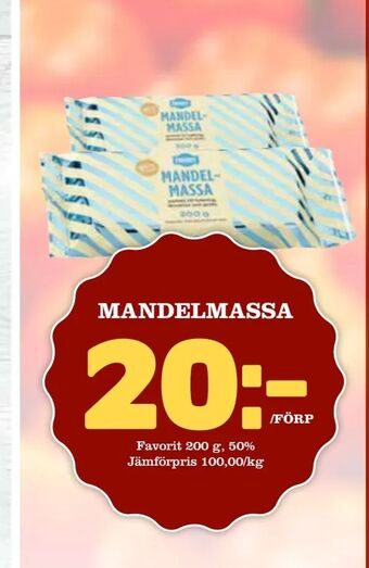 Mandelmassa