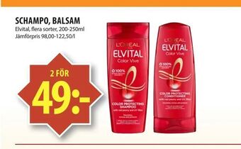 Matvärlden Tensta Schampo, balsam erbjuda