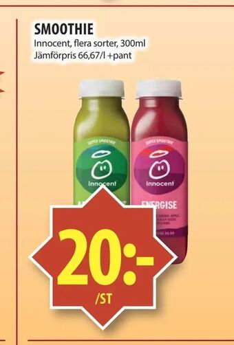 Matvärlden Tensta Smoothie erbjuda