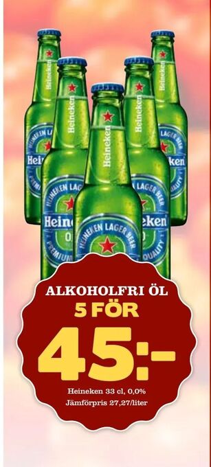 Nya Pulsen Alkoholfri öl erbjuda