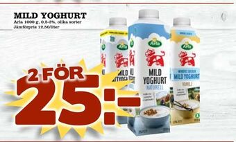 Nya Pulsen Mild yoghurt erbjuda