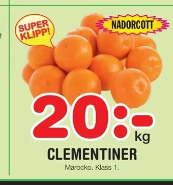 Nya Pulsen Clementiner erbjuda