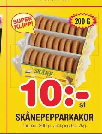 Nya Pulsen Skånepepparkakor erbjuda